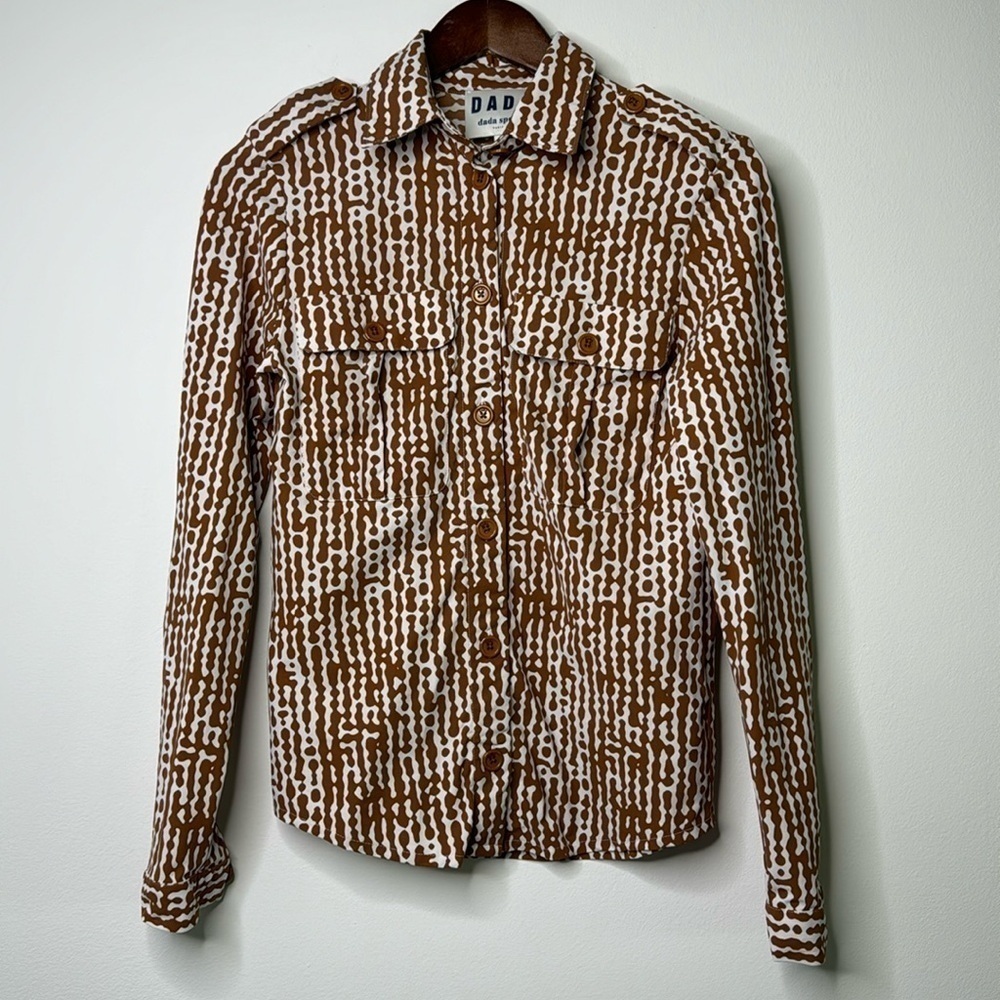 Dada Sport Technical Button Down Riding or Casual Top XS